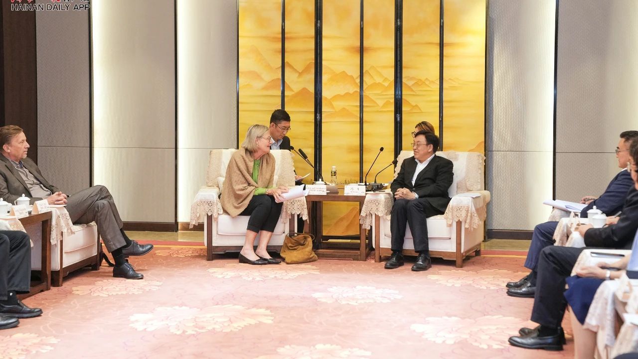 冯飞会见德国能源署署长克里斯蒂娜·哈弗坎普